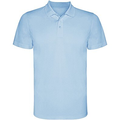 Monzha Sport Poloshirt für Kinder, himmelblau, 8