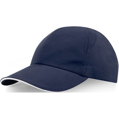 Morion GRS recycelte Cool Fit Kappe mit sechs Segmenten, navy