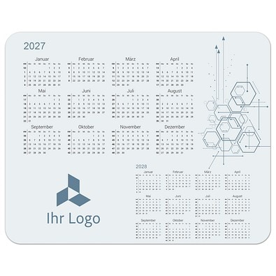 Mousepad, Standardmotiv Kalendarium