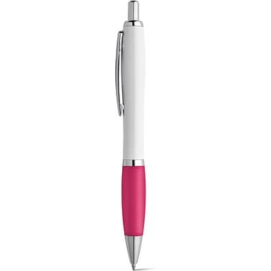MOVE. Kugelschreiber aus ABS mit Clip, Rosa