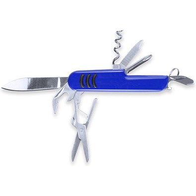 Multifunktionstaschenmesser Shakon, blau