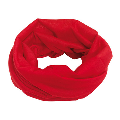 Multifunktionstuch TRENDY,rot