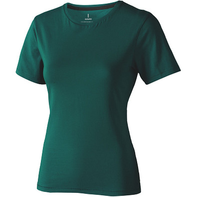 ELEVATE Damen T-Shirt Nanaimo, waldgrün, XL