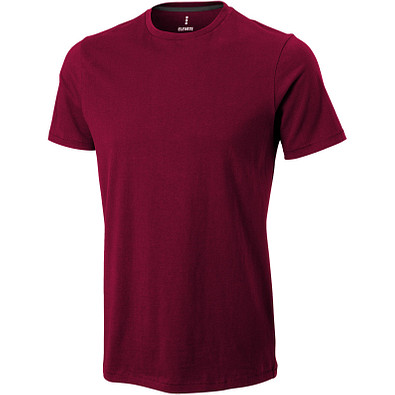ELEVATE Herren T-Shirt Nanaimo, bordeaux, XS