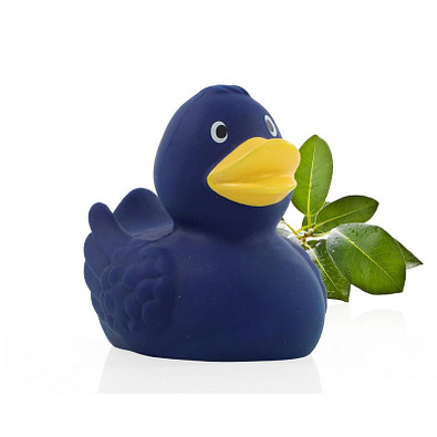 Naturkautschuk-Ente klassik, blau