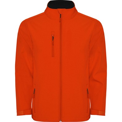 Softshell Jacke Nebraska, Herren, fire orange, L