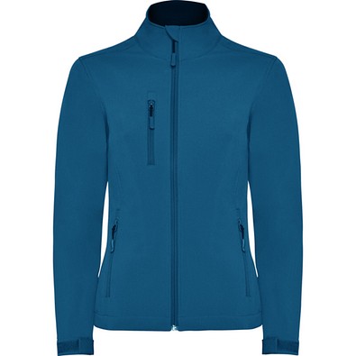 NEBRASKA WOMAN Softshell-Jacke, L, MOONLIGHT BLUE