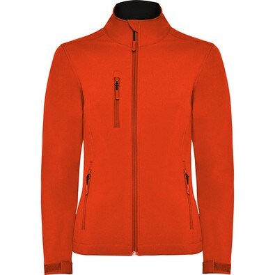NEBRASKA WOMAN Softshell-Jacke, S, FIRE ORANGE