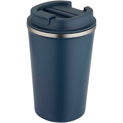 Newport 350 ml doppelwandiger, vakuumisolierter Becher aus Edelstahl, hale blau