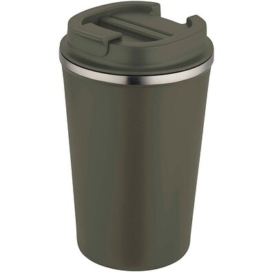 Newport 350 ml doppelwandiger, vakuumisolierter Becher aus Edelstahl, waldgrün