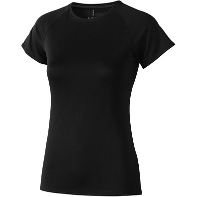 ELEVATE Damen T-Shirt Niagara cool fit, schwarz, S
