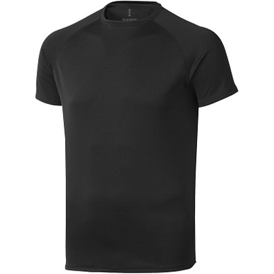ELEVATE Herren T-Shirt Niagara cool fit, schwarz, XXXL