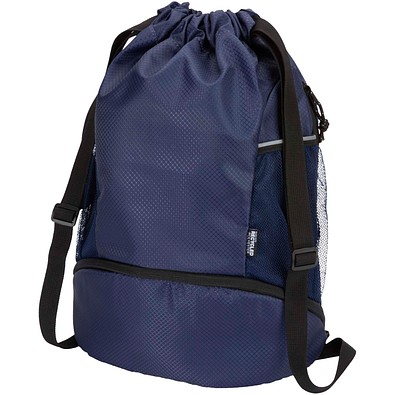 Nomad GRS-recycelter Sportbeutel mit Bodenfach 18 L, navy