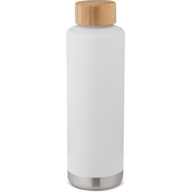NORRE BOTTLE. Isolierflasche aus Edelstahl (36% recycelt) (640 mL), Weiß