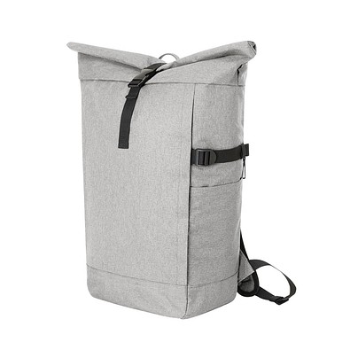 Notebook-Rucksack CIRCLE L, hellgrau meliert