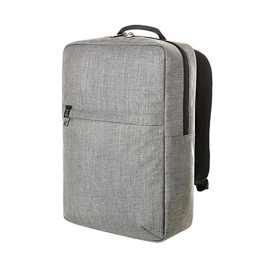 Notebook-Rucksack EUROPE, hellgrau meliert