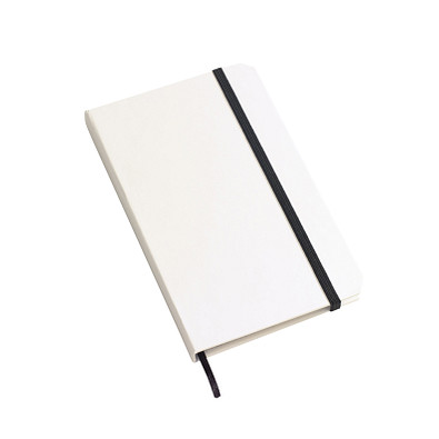 Notizbuch AUTHOR im DIN-A6-Format,schwarz, weiß