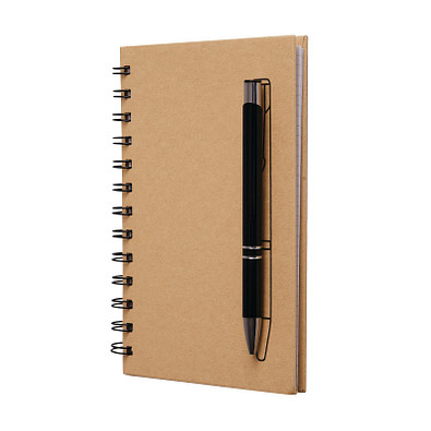 Notizbuch JOURNALIST,braun