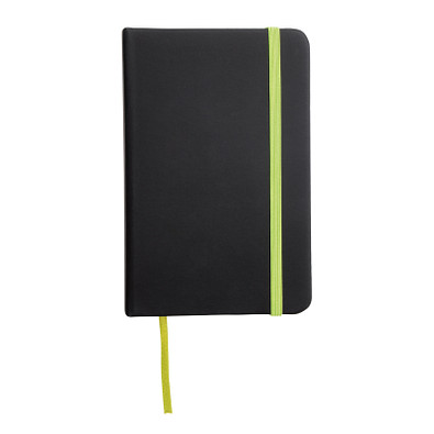 Notizbuch LECTOR im DIN-A6-Format,hellgrün, schwarz