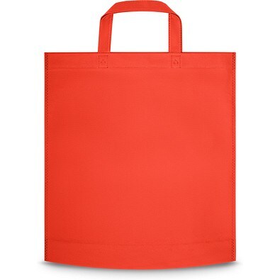 NOTTING. Einkaufstasche aus Non-woven (80 g/m²), Rot