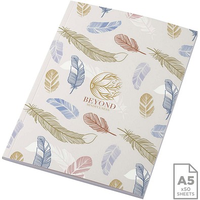 Novella Austen A5 Softcover Notizbuch – 50 Blatt, elfenbeinweiß