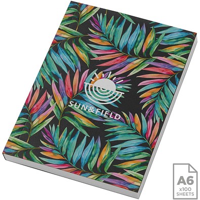 Novella Austen A6 Softcover Notizbuch – 100 Blatt, schwarz