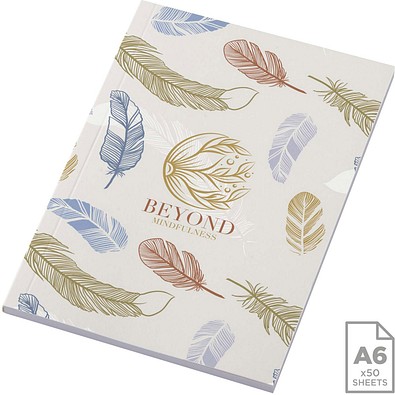 Novella Austen A6 Softcover Notizbuch – 50 Blatt, elfenbeinweiß