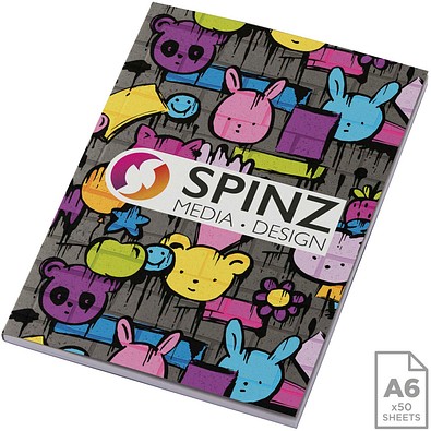 Novella Austen A6 Softcover Notizbuch – 50 Blatt, grau