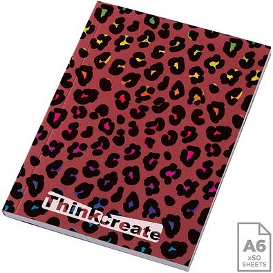 Novella Austen A6 Softcover Notizbuch – 50 Blatt, rot