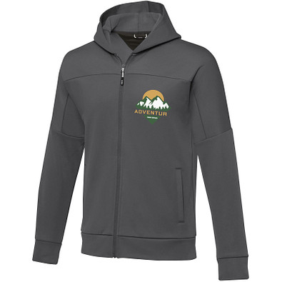 Nubia Performance Kapuzensweatjacke für Herren, storm grey,  3XL
