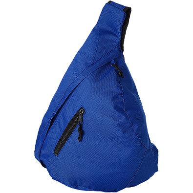 Nylon-Schulter-Bag, royalblau