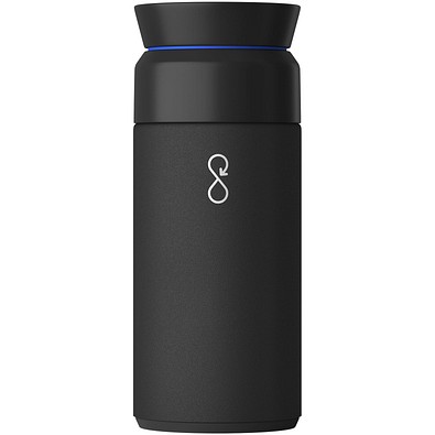 Ocean Bottle 350 ml Brew Flask, Obsidian Black