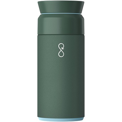 Ocean Bottle 350 ml Brew Flask, waldgrün