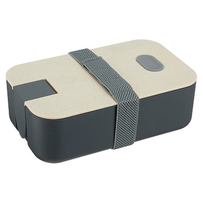 Ökologische Lunchbox mit Smartphone-Halter, Dichtung und Bento-Unterteilung