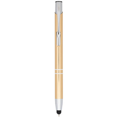 Olaf Kugelschreiber mit Touchpen, blaue Mine, gold Olaf Kugelschreiber mit Touchpen, blaue Mine, gold
