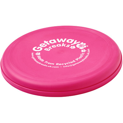 Orbit Frisbee aus recyceltem Kunststoff, magenta