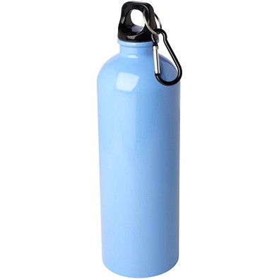 Oregon 750 ml RCS-zertifizierte, einwandige Trinkflasche aus Edelstahl mit Karabinerhaken, Cloud Blue