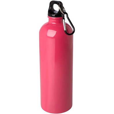 Oregon 750 ml RCS-zertifizierte, einwandige Trinkflasche aus Edelstahl mit Karabinerhaken, magenta