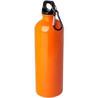 Oregon 750 ml RCS-zertifizierte, einwandige Trinkflasche aus Edelstahl mit Karabinerhaken, orange