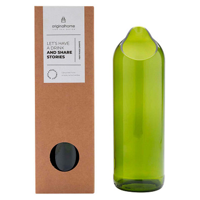 Originalhome 750 ml Wasserkaraffe, grün