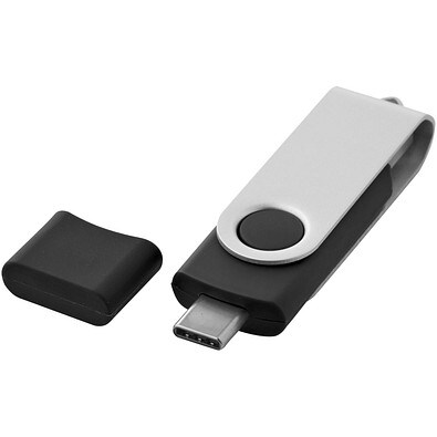 OTG Rotate USB Typ-C Stick, schwarz, 4GB