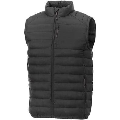 Pallas GRS recycelter wattierter Bodywarmer für Herren, storm grey, XL