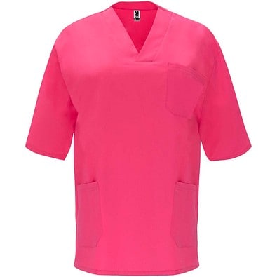 Panacea Kurzärmeliges Arbeitshemd, 160 g/m2, unisex, rosé, XL