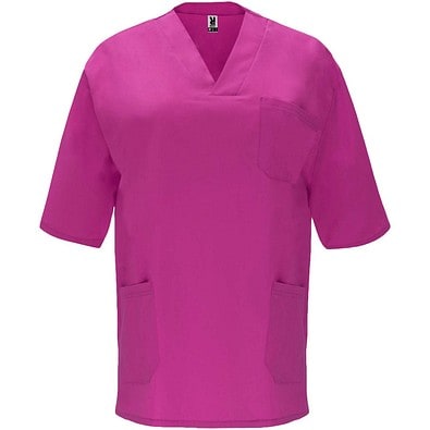 Panacea Kurzärmeliges Arbeitshemd, 160 g/m2, unisex, violett, XL