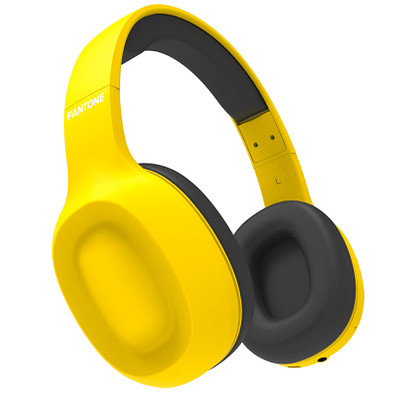 Pantone Bluetooth Kopfhörer Yellow Pantone Bluetooth Kopfhörer Yellow