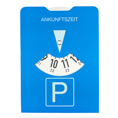 Papp-Parkscheibe Board, blau Papp-Parkscheibe Board, blau