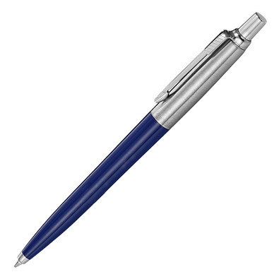 PARKER Kugelschreiber Jotter Recycled, blaue Mine, navyblau/silber