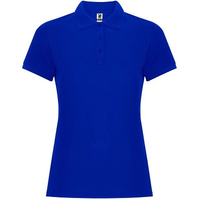 Pegaso Premium Poloshirt für Damen, blau, L
