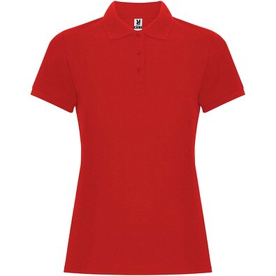 Pegaso Premium Poloshirt für Damen, rot, L