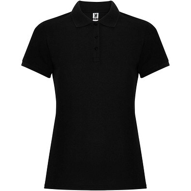 Pegaso Premium Poloshirt für Damen, schwarz, L